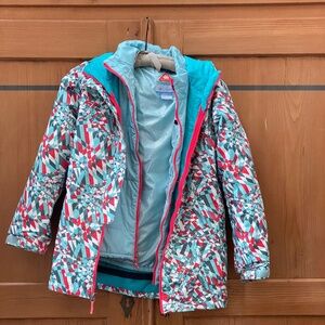 Columbia Youth 3-in-1 Ski Parka Sz L